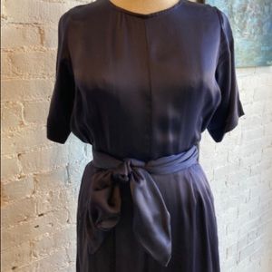 Rujuta Sheth - Cupro Jumpsuit - Navy - S